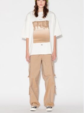 Reflection Oversized T-Shirt by the brand Not So Ape. Size M unisex
